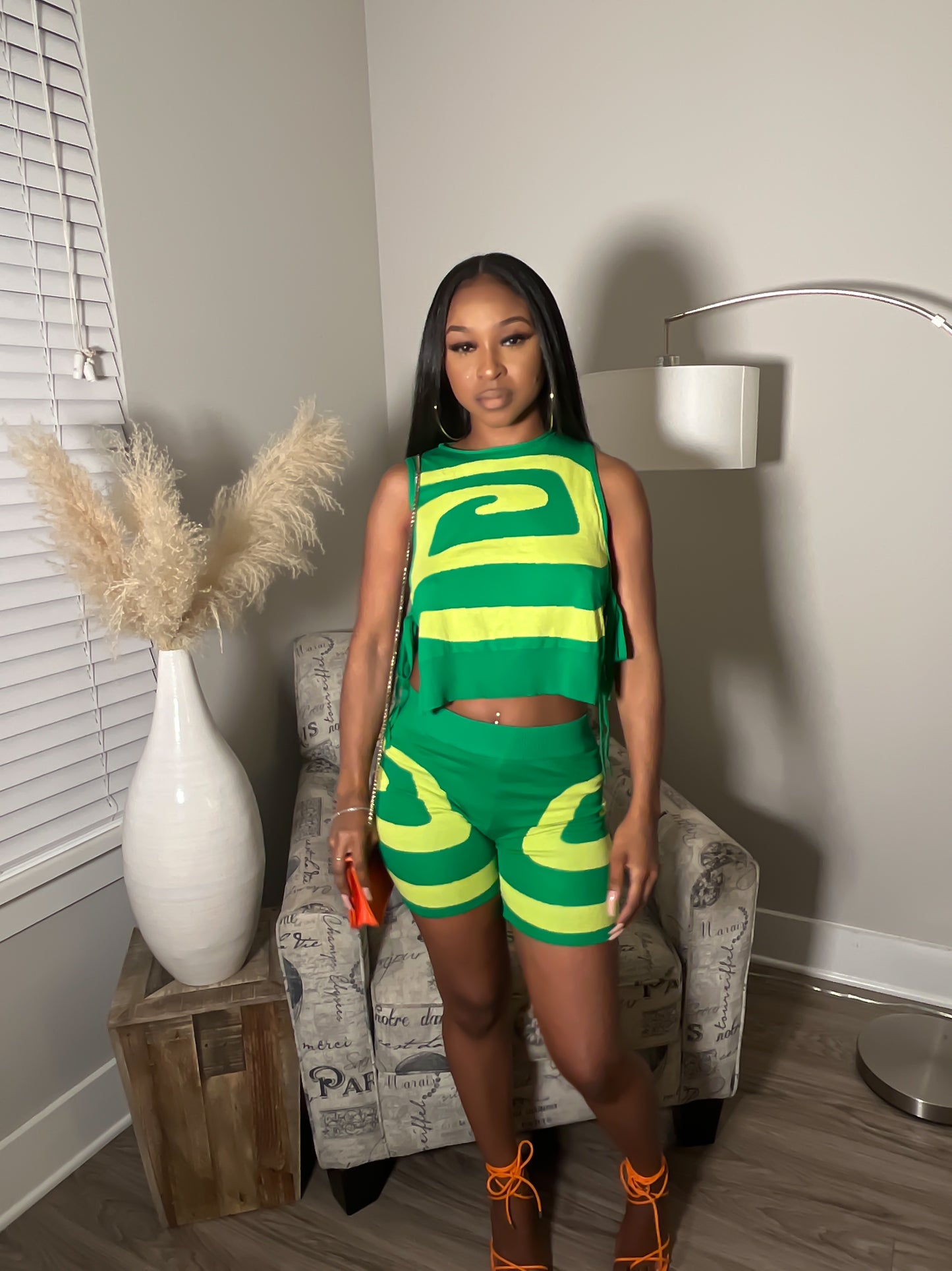 Green 2 piece set